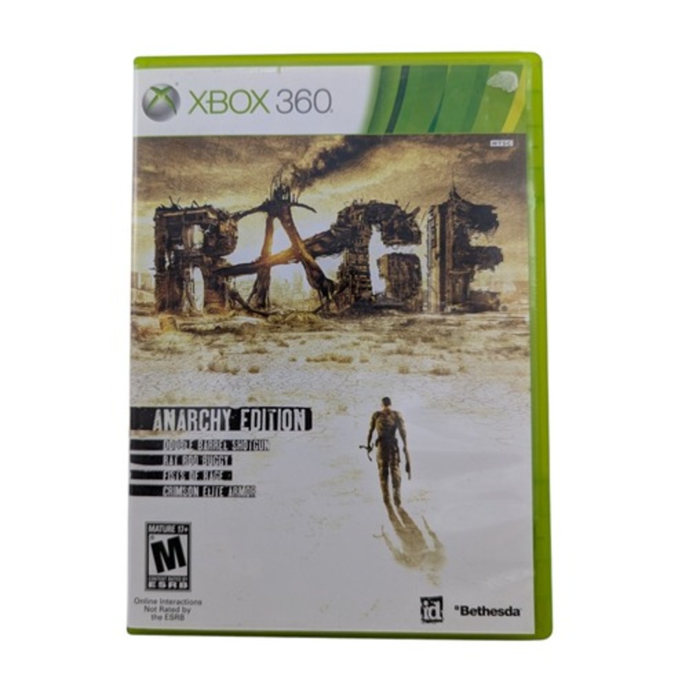 2011 Bethesda Microsoft Xbox 360 Rage Anarchy Edition Video Game
